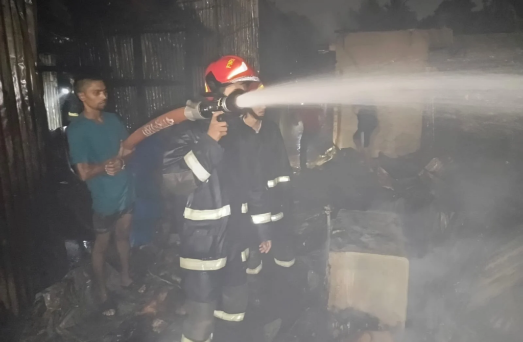 Fire in Dhakas Karail Slum Brought Under Control 1740204237 Fire in Dhaka’s Karail Slum Brought Under Control