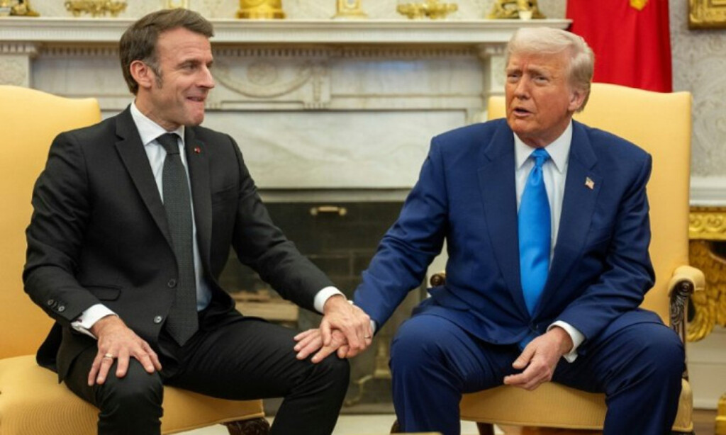 Macron and Trump Rekindle Their ‘Le Bromance—With a Hint of Tension 1740496492 Macron and Trump Rekindle Their ‘Le Bromance’—With a Hint of Tension