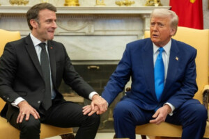 Macron and Trump Rekindle Their ‘Le Bromance’—With a Hint of Tension