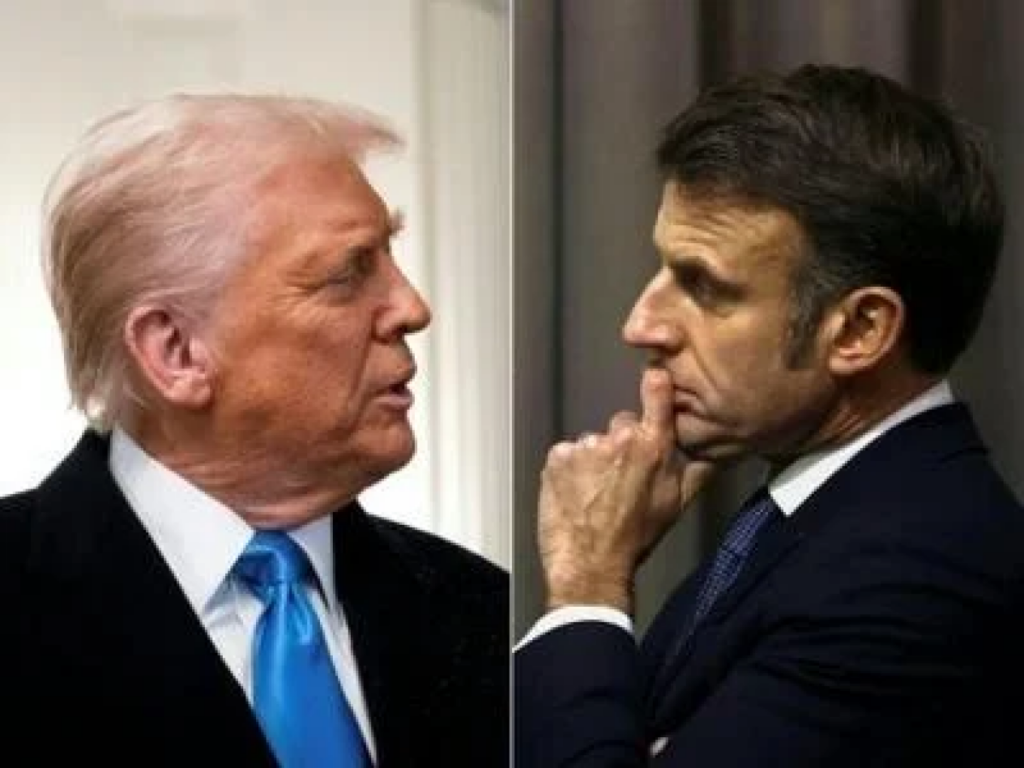Macron to Propose Action Plan on Ukraine Peace Talks to Trump 1740425948 Macron to Propose Action Plan on Ukraine Peace Talks to Trump