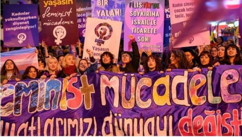 Around 200 Detained After Womens Day March in Istanbul Say Organisers 1741528667 Around 200 Detained After Women's Day March in Istanbul, Say Organisers