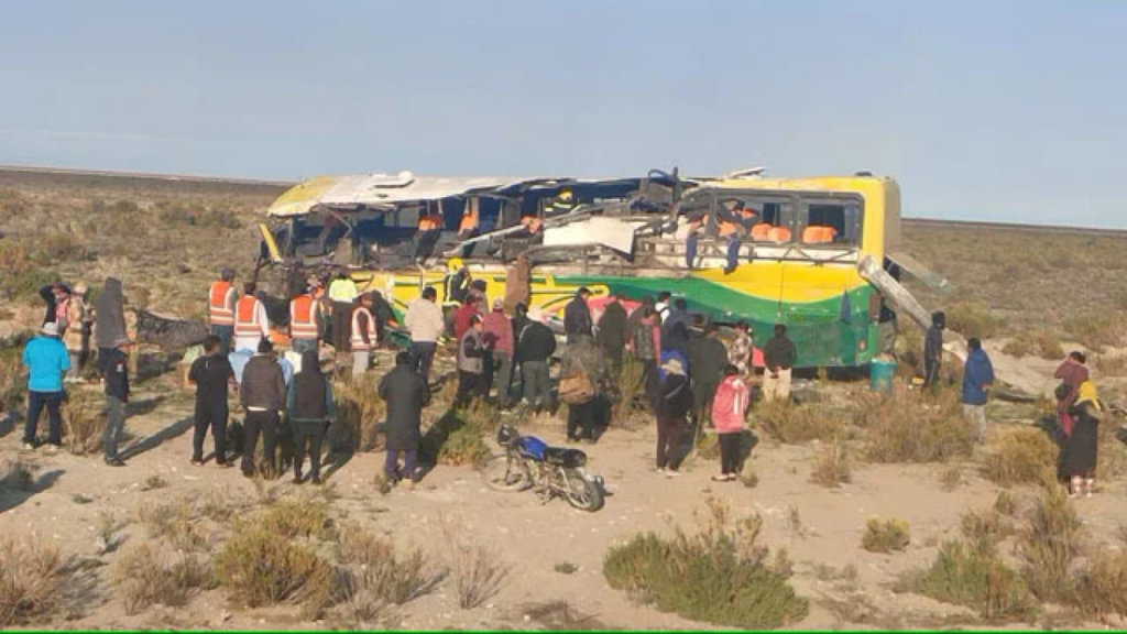 At Least 37 Killed in Bolivia After Two Buses Collide 1740907939 At Least 37 Killed in Bolivia After Two Buses Collide