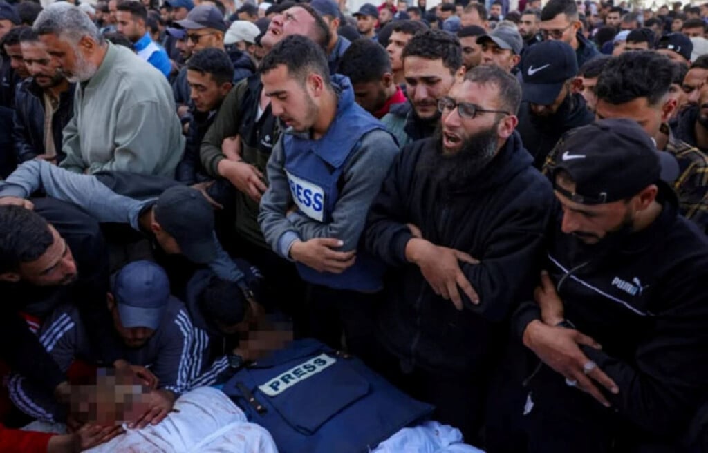 Journalist Killed as Israel Intensifies Gaza Offensive Evacuations Ordered 1742914379 Journalist Killed as Israel Intensifies Gaza Offensive, Evacuations Ordered