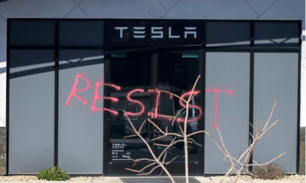 Man Charged with Destroying Teslas in Las Vegas Amid Anti Musk Sentiment 1743171763 Man Charged with Destroying Teslas in Las Vegas Amid Anti-Musk Sentiment