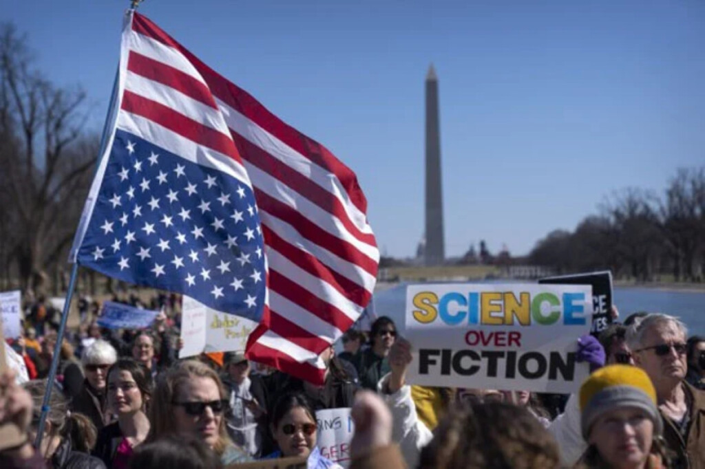 Scientists Protest Across US Cities Against Trump Administrations Cuts to Research 1741440312 Scientists Protest Across US Cities Against Trump Administration’s Cuts to Research