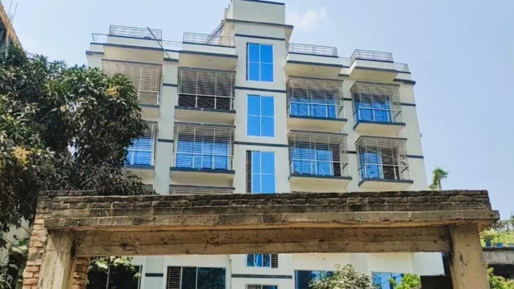 Multi-story residence of former MP Joaherul Islam in Tangail.