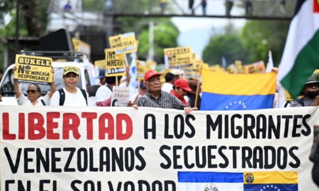 Venezuela Hired Lawyers Appeal for Release of Migrants in El Salvador 1742913591 Venezuela-Hired Lawyers Appeal for Release of Migrants in El Salvador