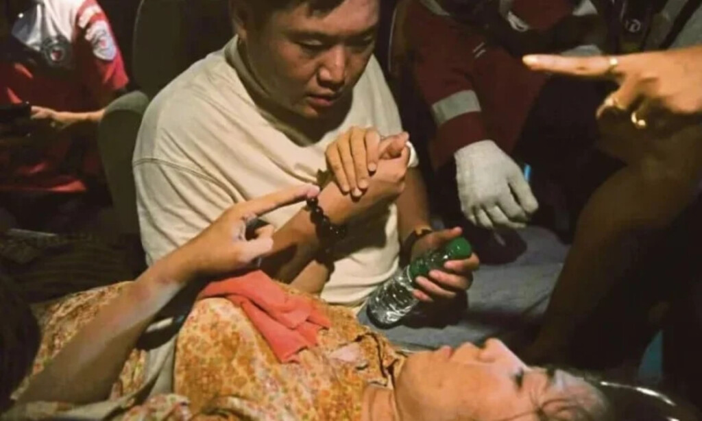 Woman Rescued Alive from Collapsed Mandalay Apartment Block 3 Woman Rescued Alive from Collapsed Mandalay Apartment Block