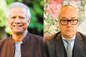 Chief Adviser Muhammad Yunus and international lawyer Toby Cadman discussed Bangladesh's potential ICC referral for July massacres.