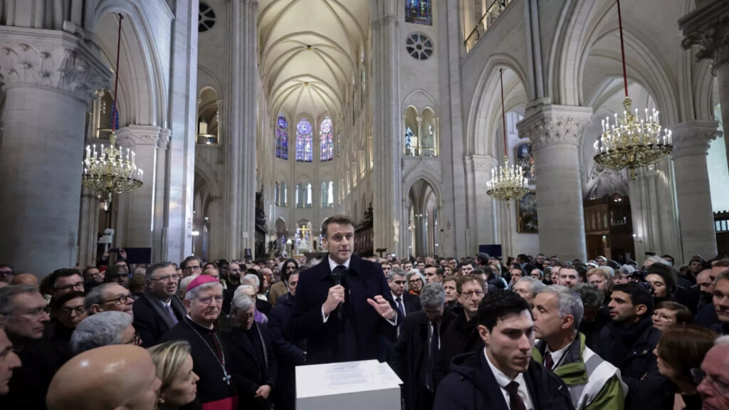 Macron to Honour Craftspeople Behind Notre Dame’s Remarkable Restoration
