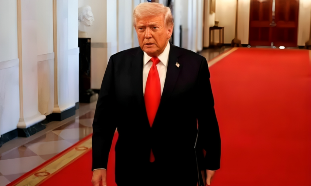 Trump Declares It Is Now China’s Move in Tariff Dispute