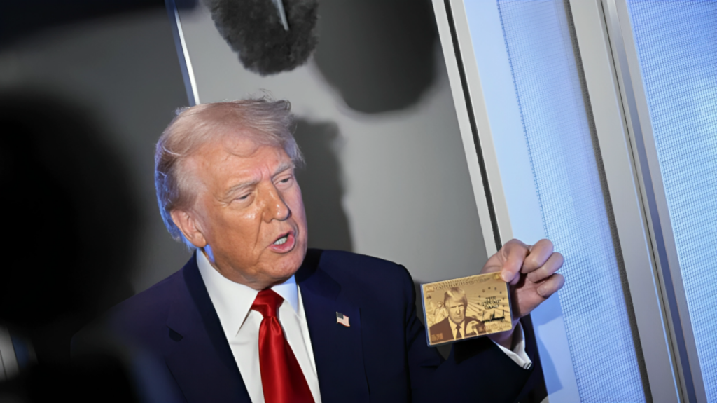 Trump Launches $5 Million 'Gold Card' Visa with Personal Branding