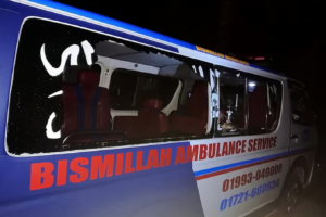 Armed Robbers Attack Ambulance Carrying Deceased in Brahmanbaria, Injuring Nine