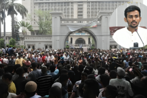 Asif Declared Unwelcome at DSCC Nagar Bhaban by Ishraq Supporters