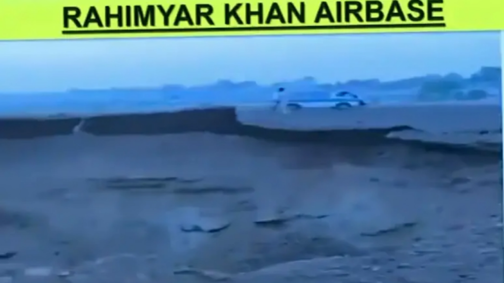 Videos Reveal Extensive Damage to Pakistani Military Bases Following Operation Sindoor