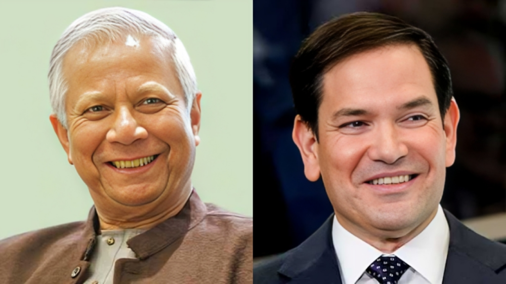 Yunus and Rubio Discuss Enhancing Security and Stability in the Indo-Pacific