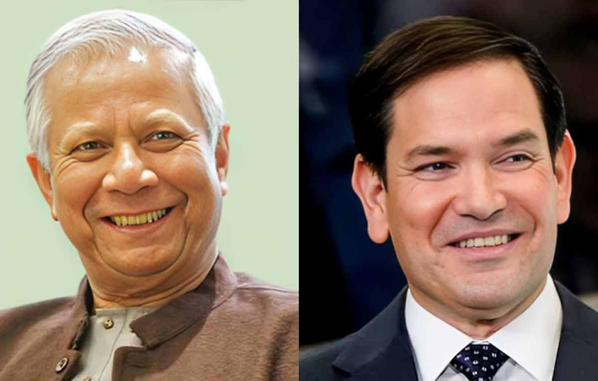 Yunus and Rubio Discuss Enhancing Security and Stability in the Indo-Pacific