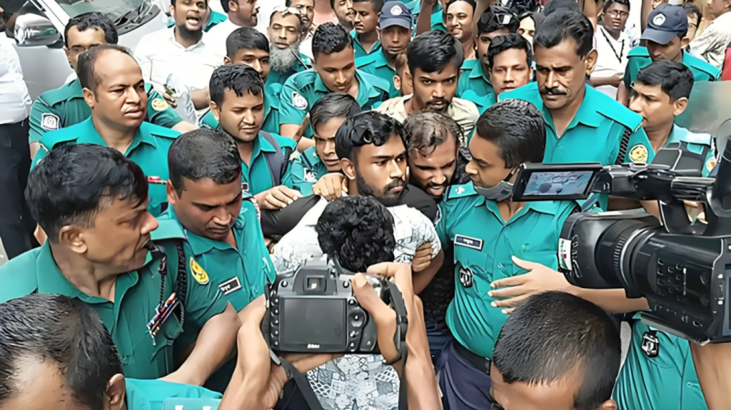 Accused Threaten to Sack Police and Torch Station During Arrest 1753686710 Accused Threaten to Sack Police and Torch Station During Arrest