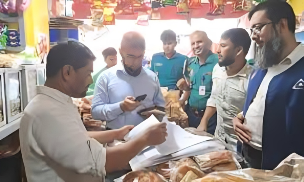 BSTI Mobile Court Fines Unapproved Bakery in Rajshahi 1753366340 BSTI Mobile Court Fines Unapproved Bakery in Rajshahi