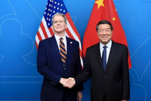 China and US Conclude First Day of Trade Talks in Stockholm