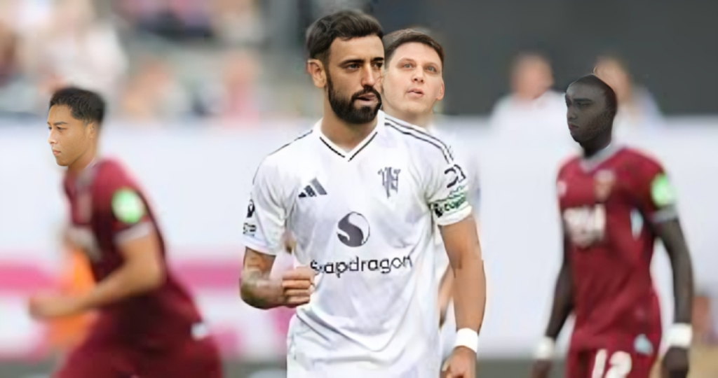 Fernandes Double Sinks West Ham in US Friendly 1753613327 Fernandes Double Sinks West Ham in US Friendly