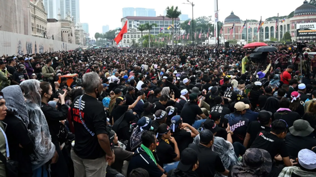 Malaysians Rally Against Rising Living Costs and Lack of Reform 1753528201 Malaysians Rally Against Rising Living Costs and Lack of Reform