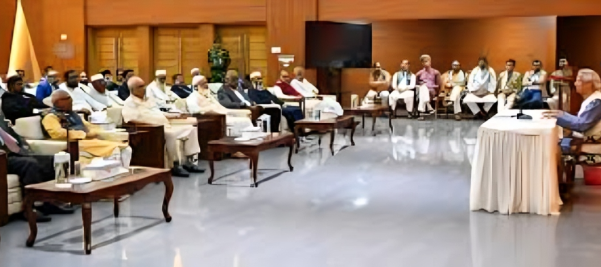 Meeting Begins Between Chief Adviser and 14 Political Parties