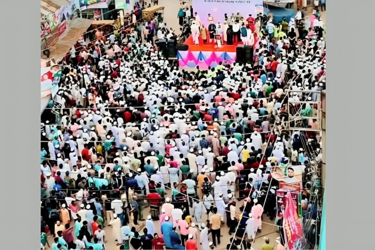 NCP Accused of Hiring Madrasa Students for Rally in Kishoreganj