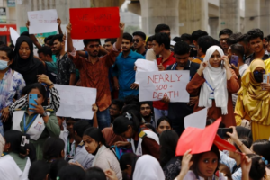 Nationwide Unrest as Public Protests Government Negligence over Children’s Deaths in Uttara Plane Crash