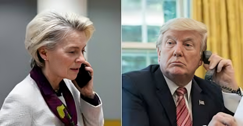 Trump and EU Chief to Meet Sunday to Resolve Trade Dispute 1753511668 Trump and EU Chief to Meet Sunday to Resolve Trade Dispute