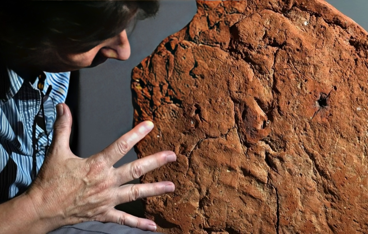 UK Museum Discovers 4,000-Year-Old Handprint on Egyptian Artefact