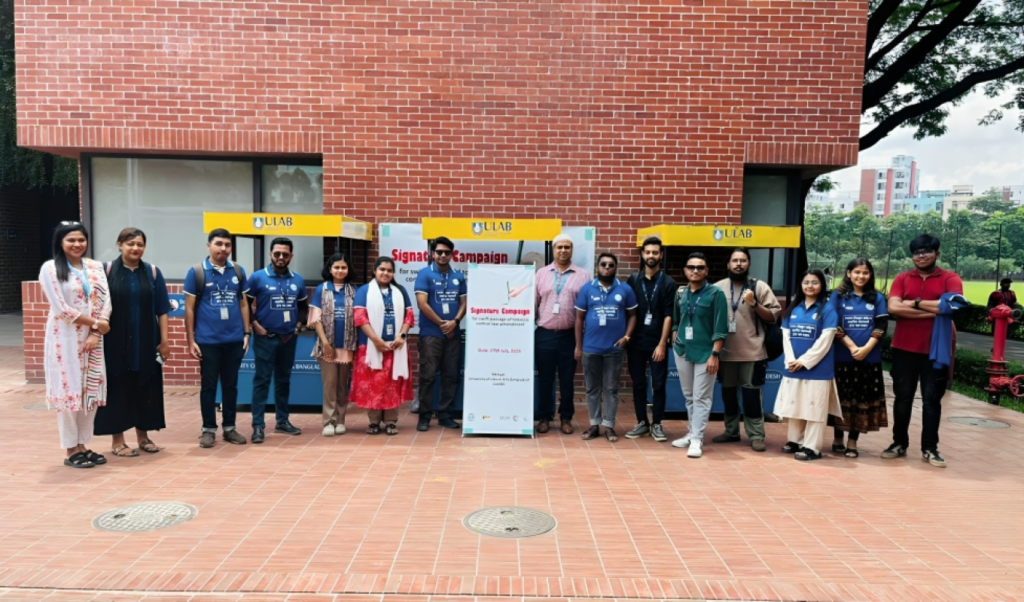 ULAB Students Call for Swift Tobacco Law Reform