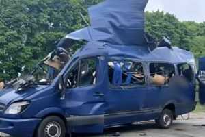 Ukraine Reports Russian Drone Strike on Civilian Bus, Killing Three