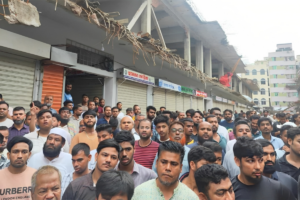 BNP Activists Accused of Extortion, Forcing Mohammadpur Market Shutdown