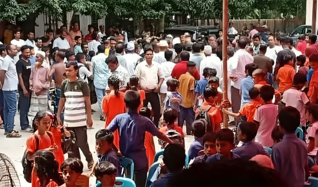 BNP-NCP Clash Over Stage Seating Causes Disorder at Faridpur Event 3 BNP NCP Clash Over Stage Seating Causes Disorder at Faridpur Event 1755076279 BNP-NCP Clash Over Stage Seating Causes Disorder at Faridpur Event