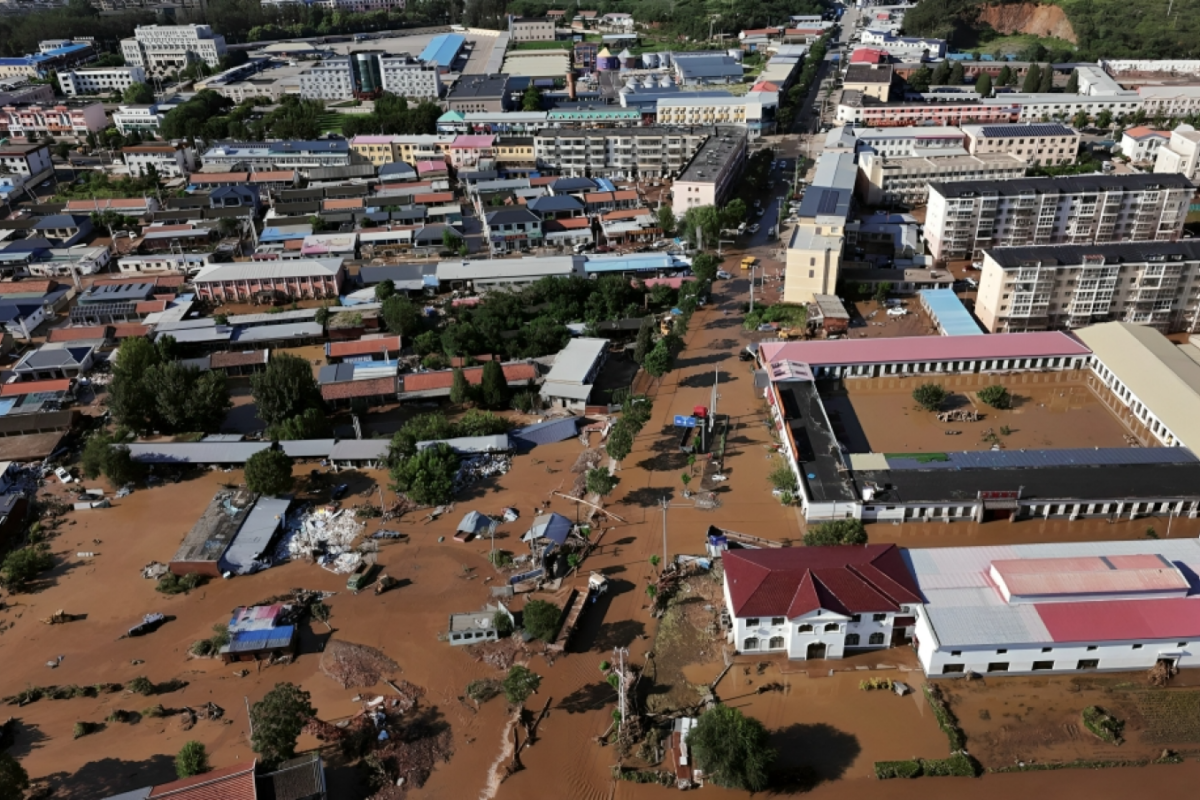 Beijing Evacuates Over 80,000 Residents Due to Torrential Rainfall: State Media
