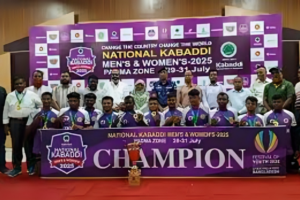 Bogra Crowned Kabaddi Champions in Padma Zone