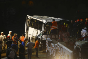Bus Plunges into River in Algiers, Killing 18