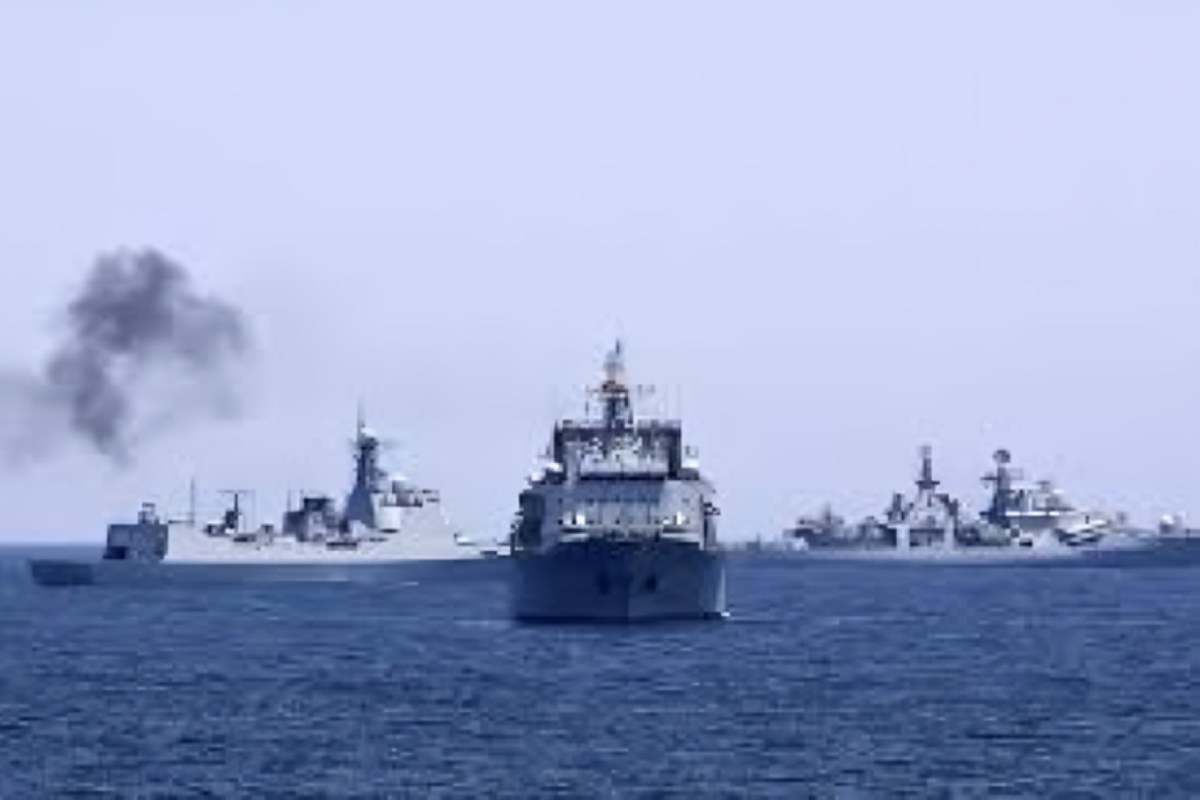 China and Russia Commence Joint Naval Exercises in the Sea of Japan