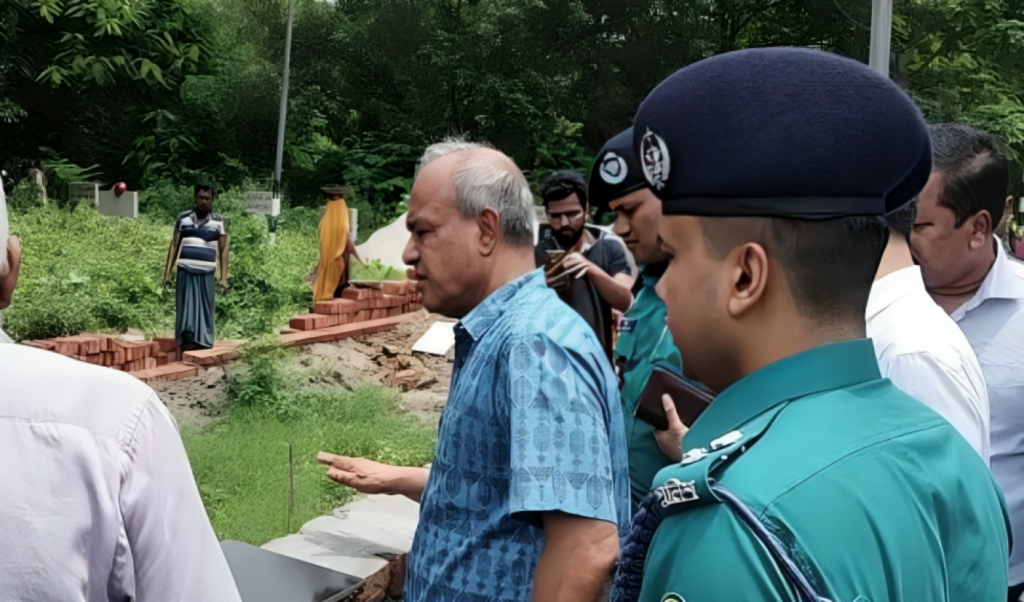 Corruption Alleged in Martyrs Cemetery Construction Substandard Bricks Used 1754132844 Corruption Alleged in Martyrs’ Cemetery Construction: Substandard Bricks Used