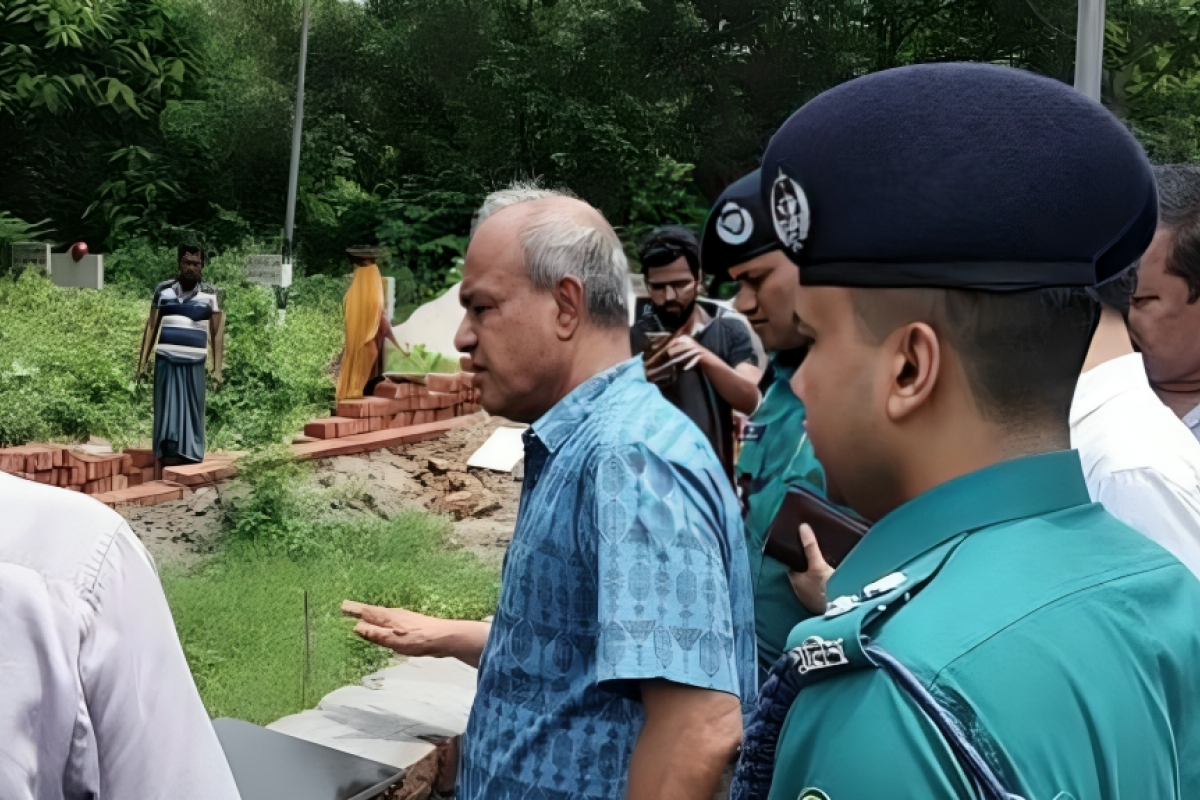 Corruption Alleged in Martyrs’ Cemetery Construction: Substandard Bricks Used