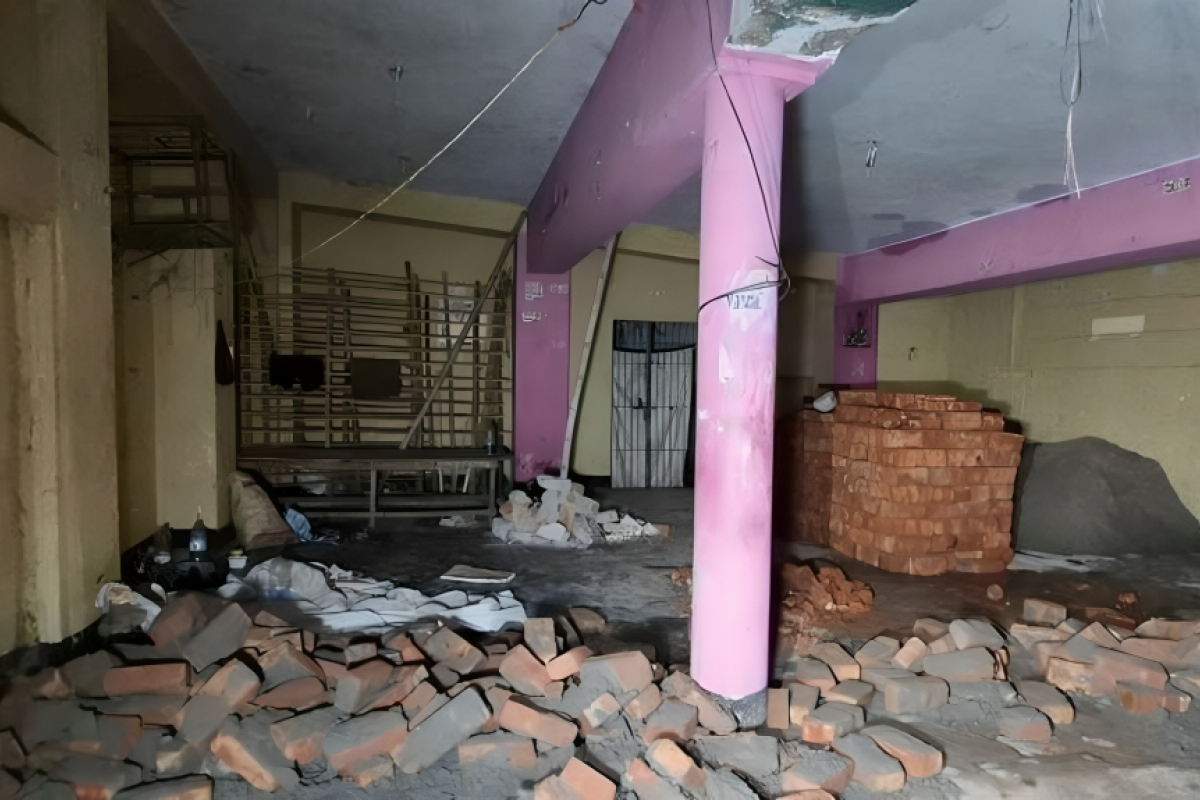 Fresh Vandalism at National Party Office in Bogura