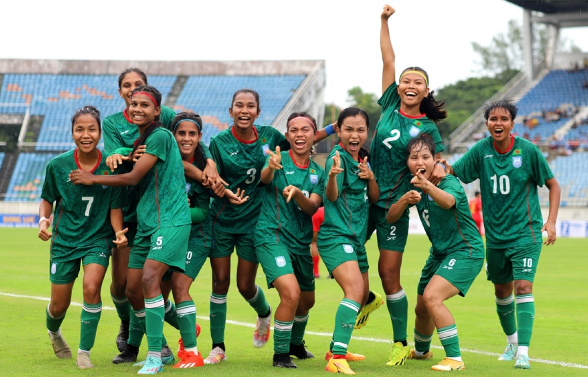 Bangladesh Women’s Football Jumps 24 Spots in Historic FIFA Ranking Leap