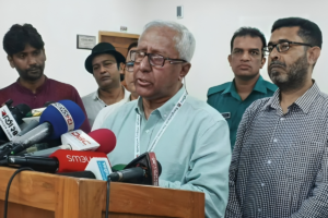 “How can we stand straight without a backbone?” questions EC Secretary