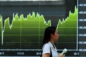 Japan’s Nikkei 225 Stock Index Surges to Record High