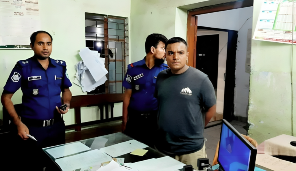 Joint Forces Arrest ‘July Warrior with 21 Bottles of Phensedyl in Thakurgaon 1754976696 Joint Forces Arrest ‘July Warrior’ with 21 Bottles of Phensedyl in Thakurgaon