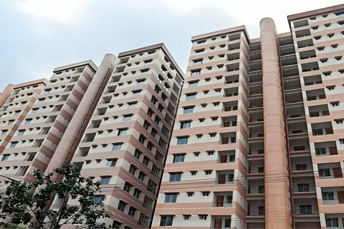 Luxurious Government Housing Project in Dhaka Resembles a Five-Star Hotel
