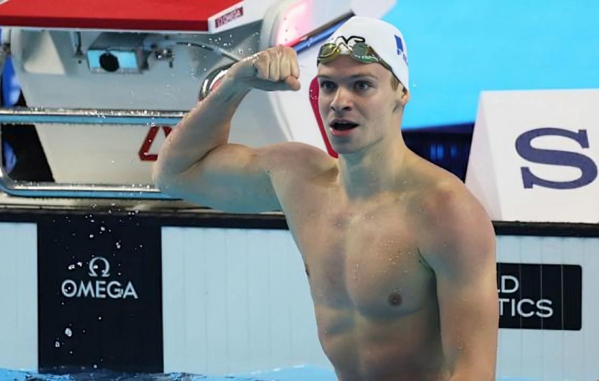 Marchand Faces Challenges as He Targets Second Gold at Swimming World Championships