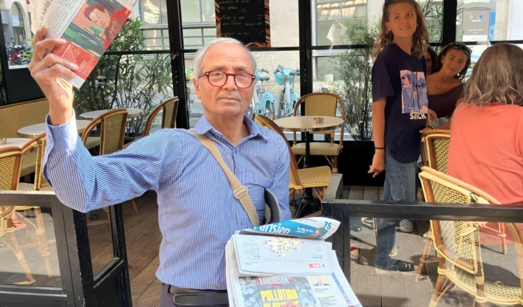 Newspaper Vendor Ali Akbar to Receive Frances ‘Order of Merit 1754827102 Newspaper Vendor Ali Akbar to Receive France’s ‘Order of Merit’
