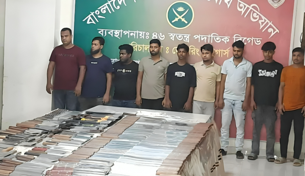 Over 1100 Sharp Weapons Seized in New Market Raid Nine Arrested 1754817341 Over 1,100 Sharp Weapons Seized in New Market Raid, Nine Arrested